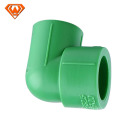 plastic ppr elbow pipe fitting